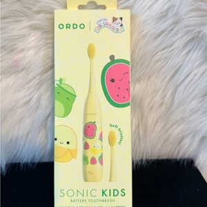 Ordo Sonic Kids Battery Toothbrush Squishmallows Yellow
